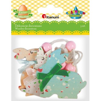 Wooden decorations Bunny...