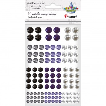 Self-adhesive crystals 3...