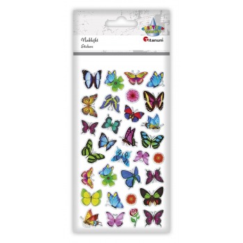 Convex stickers Butterflies...