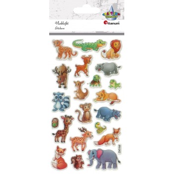 Convex stickers Wild...