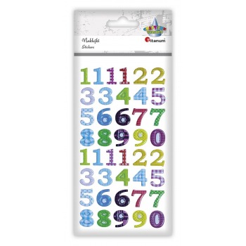 Convex stickers Numbers 42...