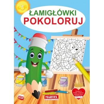 Kolorowanka A4 Łamigłówki...