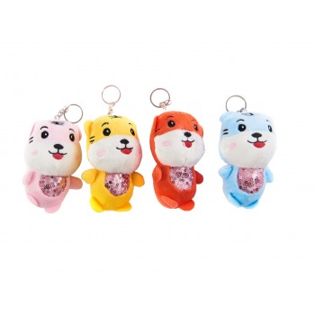 Tigger 10cm plush key ring...