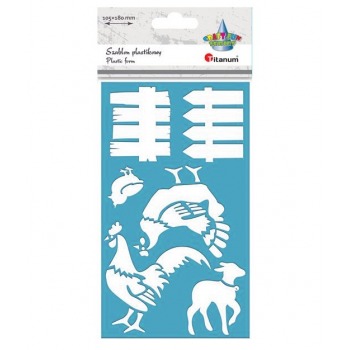 Plastic template Homestead...