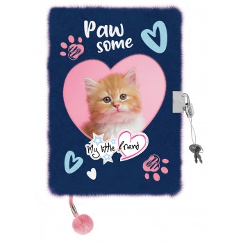 Pamiętnik z kłódką włochacz...