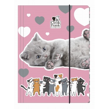 A4 Cleo und Frank Katze...
