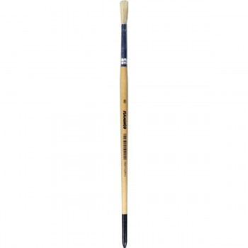 Natural Round Brush 8 Flamingo