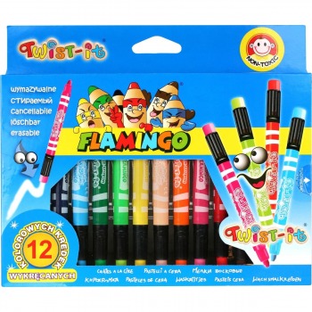 Kredki świecowe wykręcane z...