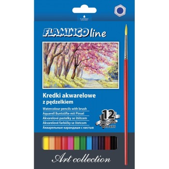 Watercolor crayons 12...