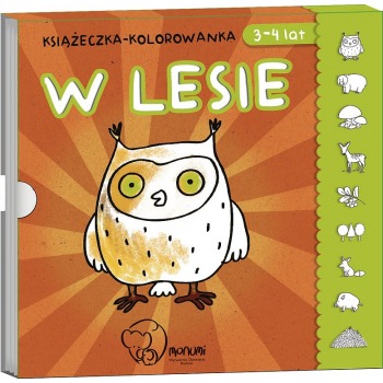 Coloring book In the forest...