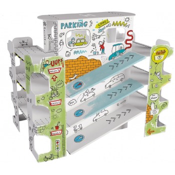 3D coloring-folding book...