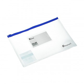A4 PP zipper folder Titanum