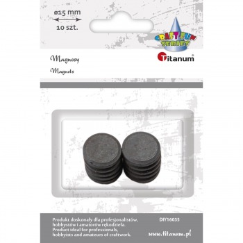 Magnete 15 mm 10 Stück Titanum