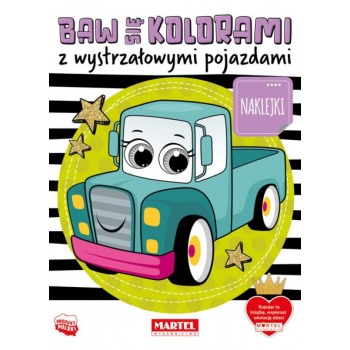 Coloring book with stickers...