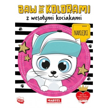 Coloring book with stickers...