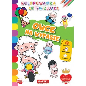 Activity coloring book with...