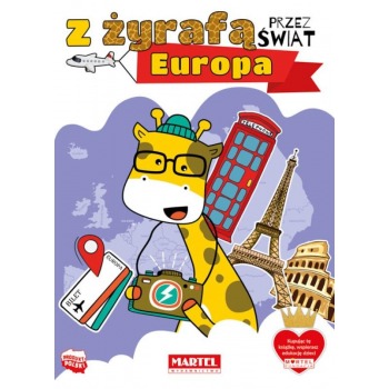 Malbuch Mit einer Giraffe...