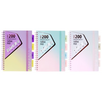 Notebook with tabs B5 100k...