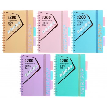 Notebook with tabs A5 100k...