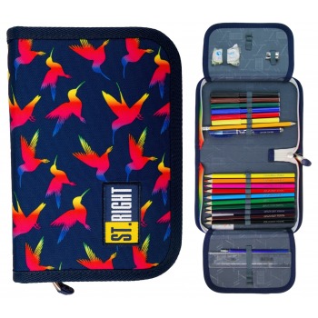 Two flap pencil case with...