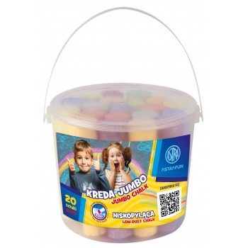 JUMBO chalk bucket of 20...