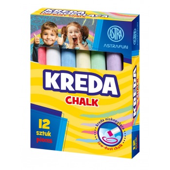 Kreda kolorowa 12 szt...