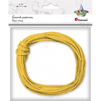 Paper string 5m Yellow Titanum