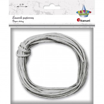 Paper string 5m Grey Titanum