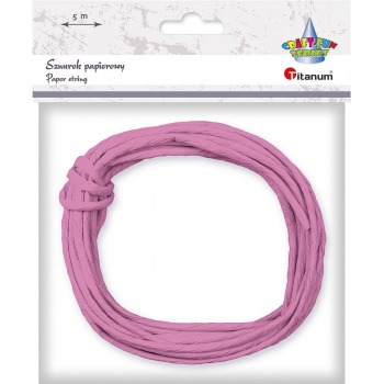 Paper string 5m Pink Titanum