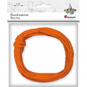 Paper string 5m Orange Titanum