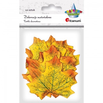 Maple leaves yellow-orange...