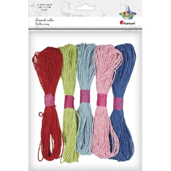 Raffia cord 5x15m set of 2...