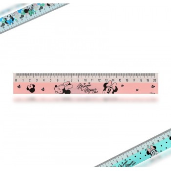 Plastic ruler 20 cm Minnie...