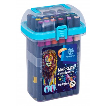 Dreieckiger Kunstmarker...