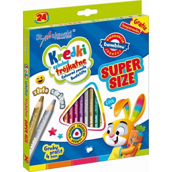 SUPER SIZE 24k dreieckige...