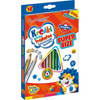 SUPER SIZE 18k triangular...