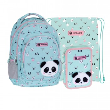 Teddy Panda Rucksack Set 2k...