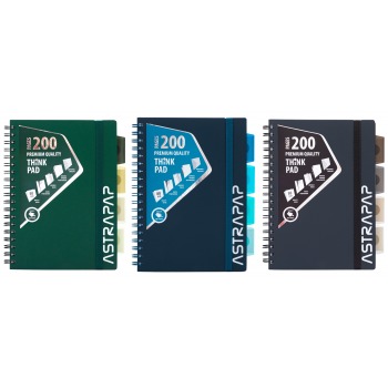 B5 notebook with tabs 100k...