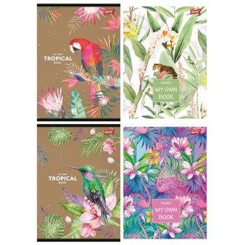 Tropical Notizbuch A4 80k...