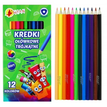 Triangular pencil crayons...