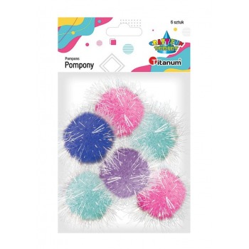 Glitzerbommeln 4,5cm 6...