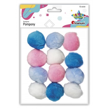 Bunt gemischte Pompons 40...