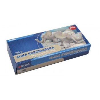 White self-hardening clay...