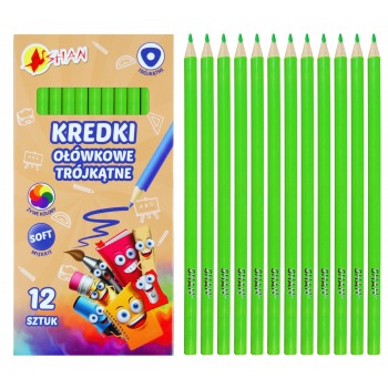 Kredki ołówkowe trójkątne...