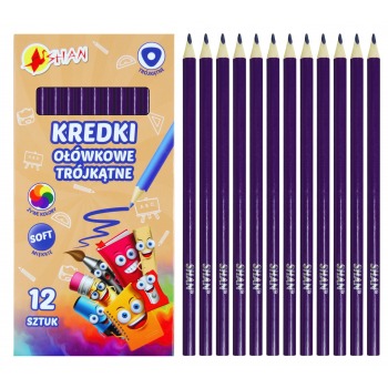 Kredki ołówkowe trójkątne...