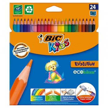 Pencil crayons Bic...
