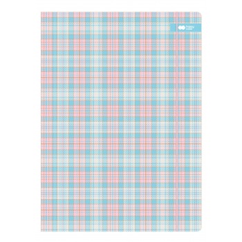 A4 Blau-Rosa Raster Mappe...