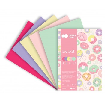 Blok kolorowy DECO Sweet A4...