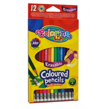 Erasable pencil crayons...