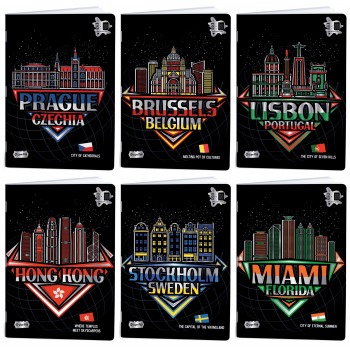 Notebook A4 40k checkered...